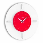 Orologio da Parete Rotondo in Metacrilato e Alluminio Made in Italy - Siria Viadurini