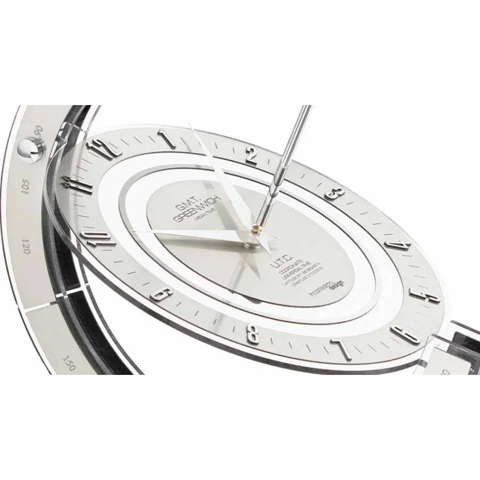Orologio da tavolo moderno di design Venere, made in Italy Viadurini