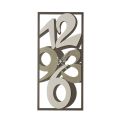 Orologio Realizzato in Ferro con Numeri Grandi Made in Italy - Acquario