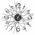 Orologio Rotondo da Parete di Design in Ferro Made in Italy - Kombo Viadurini