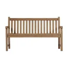 Panca 3 Posti da Giardino Realizzata in Legno di Teak - Rifugio Viadurini