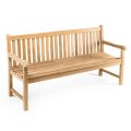 Panchina da Giardino in Teak Naturale di Varie Misure – Yggdrasil