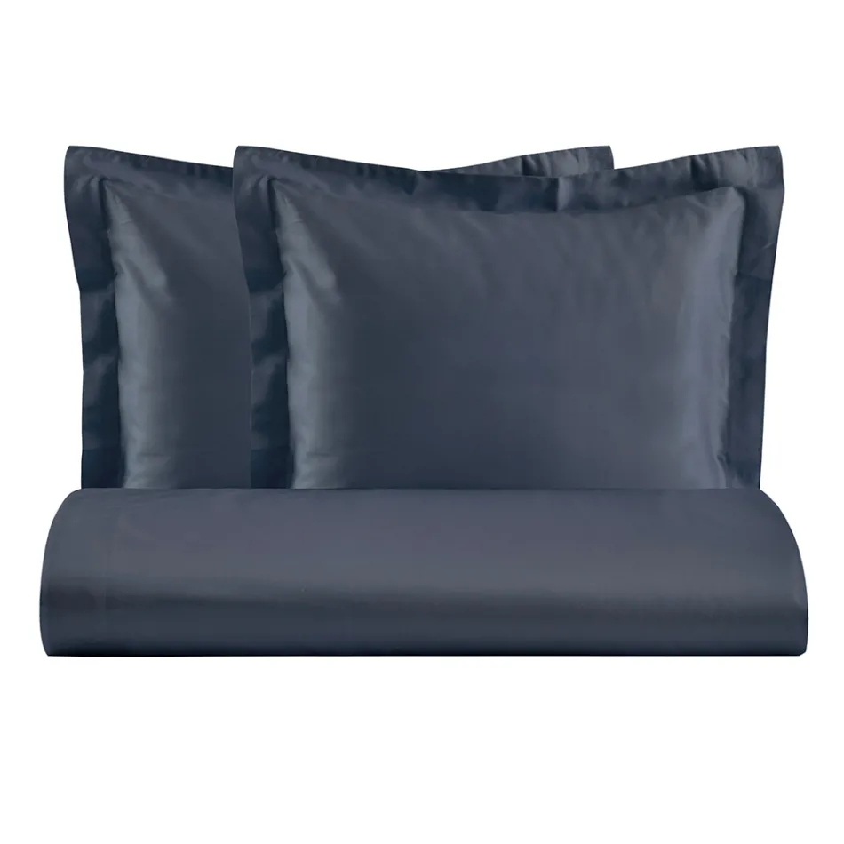 Parure Copripiumino in 100% Raso di Cotone con 2 Federe Made in Italy - Fluffy Viadurini