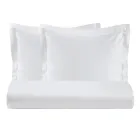 Parure Copripiumino in 100% Raso di Cotone con 2 Federe Made in Italy - Fluffy Viadurini