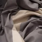 Parure Copripiumino in 90% Cotone e 10% Lino con 1 Federa Made in Italy - Nestle Viadurini