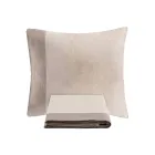 Parure Copripiumino in 90% Cotone e 10% Lino con 1 Federa Made in Italy - Nestle Viadurini