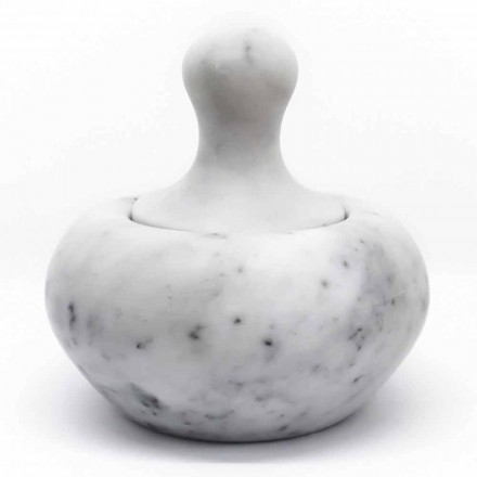 Pestello Schiaccianoci in Marmo Bianco di Carrara Made in Italy - Cullio  Viadurini