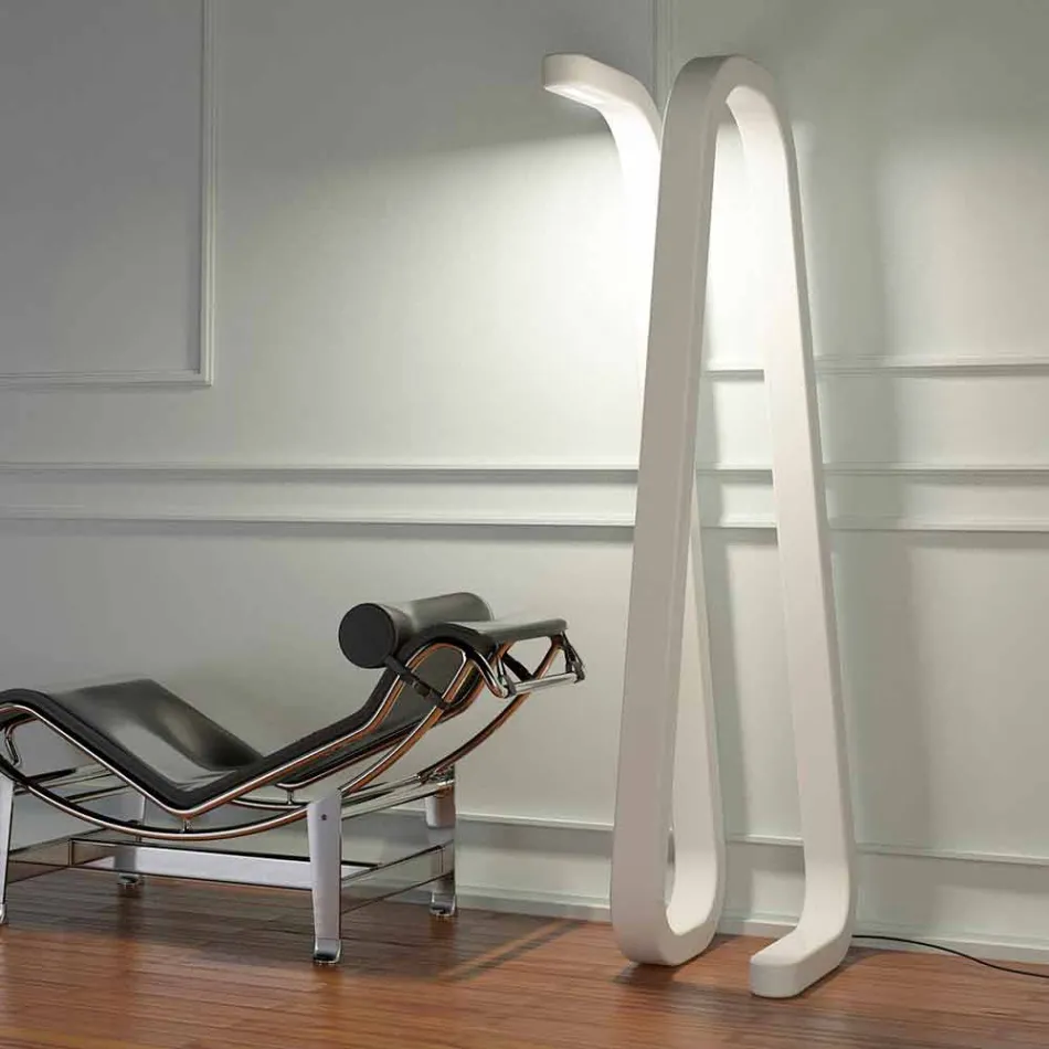 Piantana di design moderno realizzata in Italia, Sirolo Viadurini