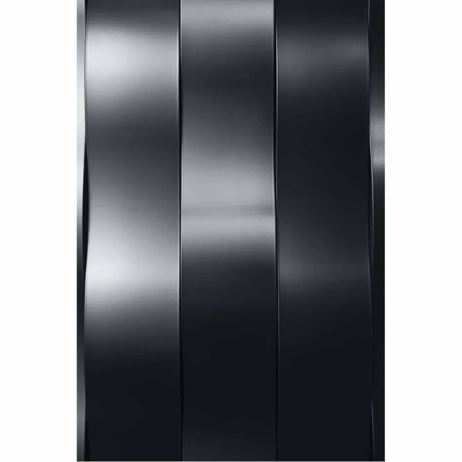 Piastra Radiante in Acciaio a 5 Barre Design Verticale fino a 1003 Watt - River Viadurini