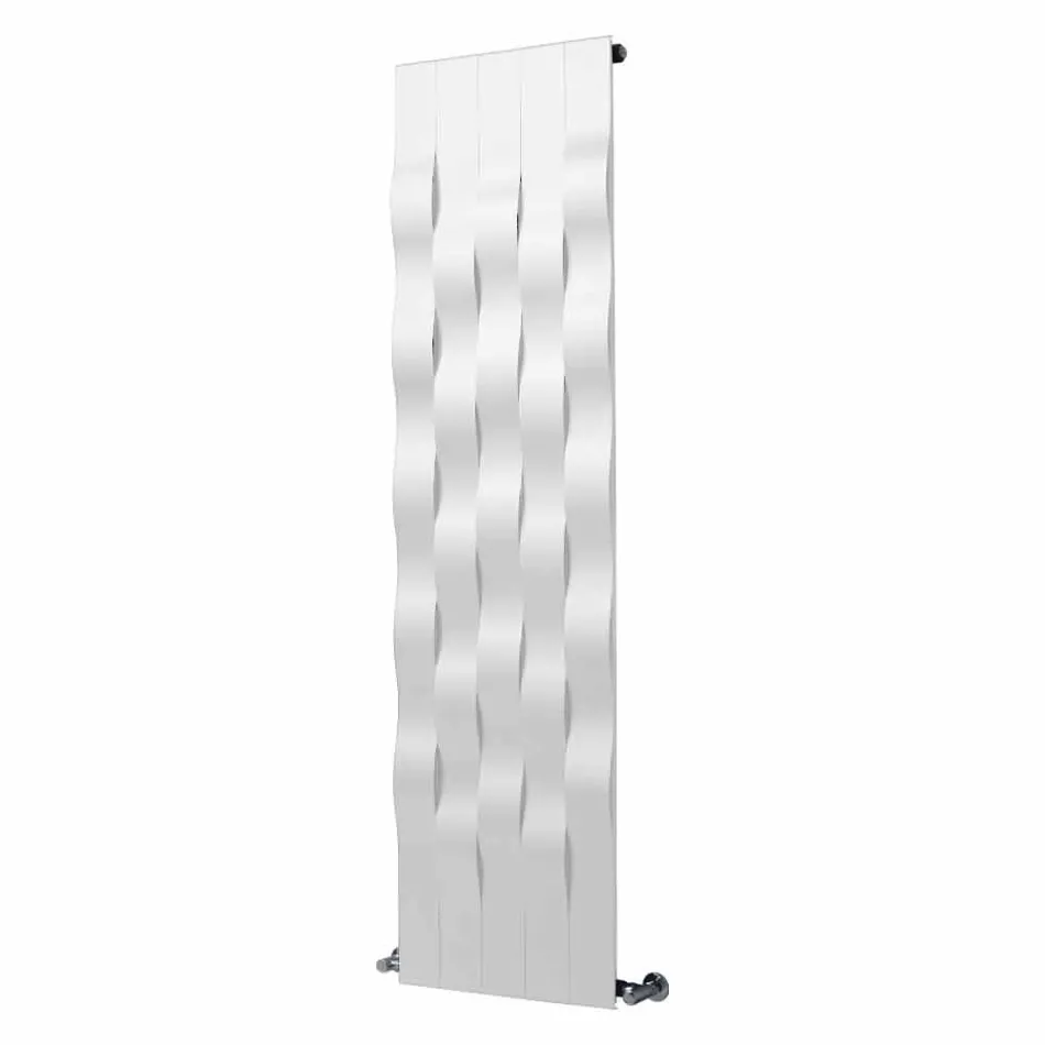 Piastra Radiante in Acciaio a 5 Barre Design Verticale fino a 1003 Watt - River Viadurini
