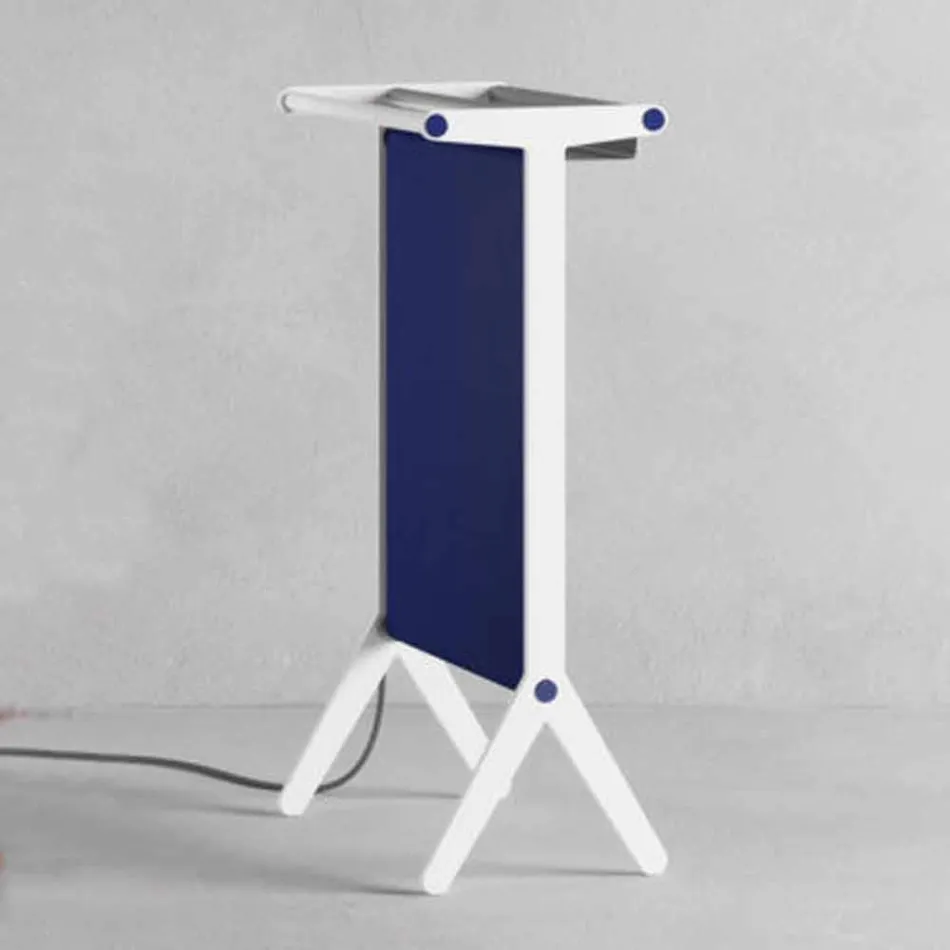 Piastra Radiante in Alluminio e Stoffa Elettrica e Colorata Design 150 W - Sam Viadurini