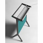 Piastra Radiante in Alluminio e Stoffa Elettrica e Colorata Design 150 W - Sam Viadurini