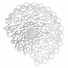 Plafoniera Applique in Tecnopolimero Bianco o Oro Design 2 Misure - Cattedrale Viadurini