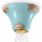 Plafoniera da soffitto a faretto vintage stile urbano Diane Ferroluce Viadurini