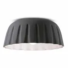Plafoniera in Ceramica di Design Vintage Made in Italy – Ferroluce Madame Grès Viadurini