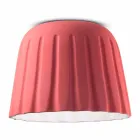 Plafoniera in Ceramica di Design Vintage Made in Italy – Ferroluce Madame Grès Viadurini