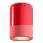 Plafoniera Vintage a Soffitto in Ceramica Made in Italy – Ferroluce Pi Viadurini