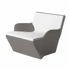 Poltrona con braccioli Slide Kami San design moderno fatta in Italia Viadurini