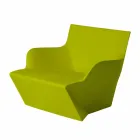 Poltrona con braccioli Slide Kami San design moderno fatta in Italia Viadurini