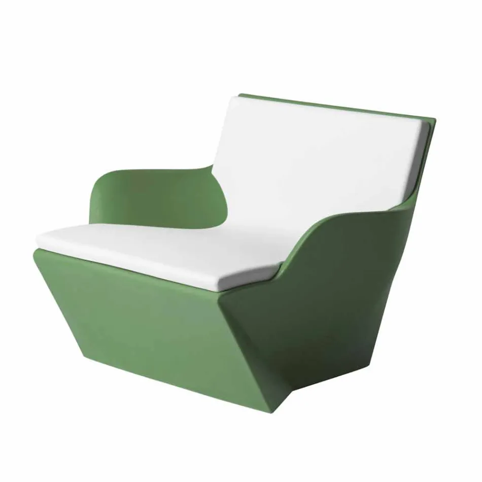 Poltrona con braccioli Slide Kami San design moderno fatta in Italia Viadurini