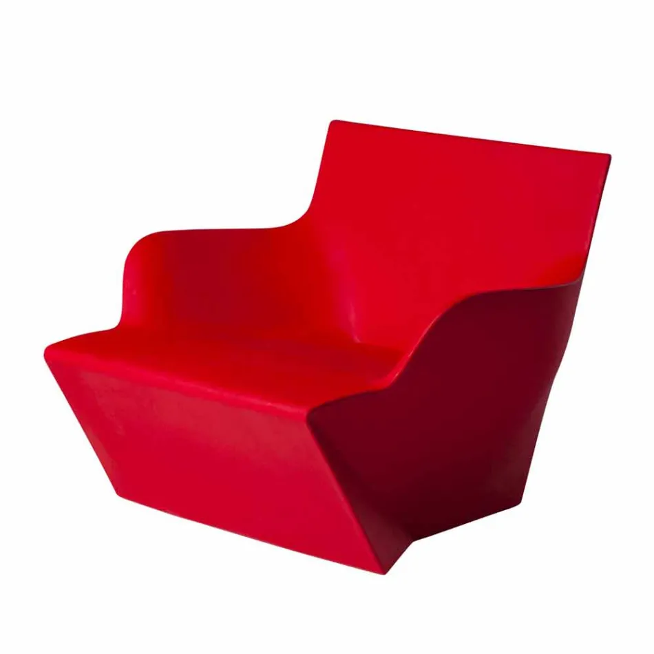 Poltrona con braccioli Slide Kami San design moderno fatta in Italia Viadurini