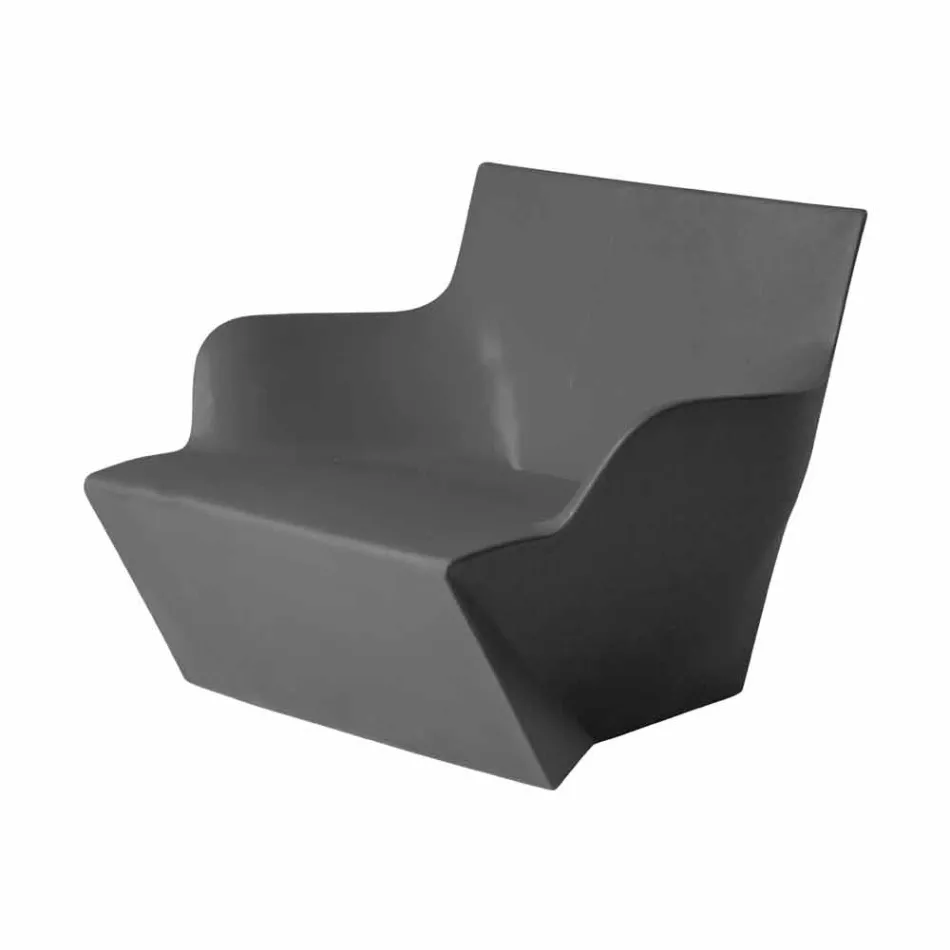 Poltrona con braccioli Slide Kami San design moderno fatta in Italia Viadurini
