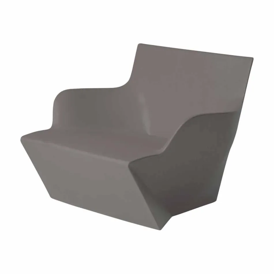 Poltrona con braccioli Slide Kami San design moderno fatta in Italia Viadurini