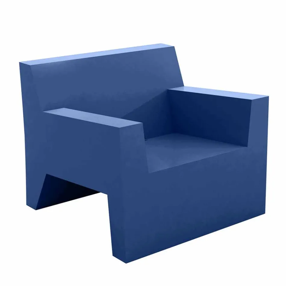 Poltrona da esterno di design Jut by Vondom, in resina di polietilene Viadurini
