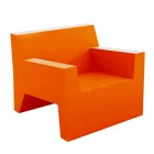 Poltrona da esterno di design Jut by Vondom, in resina di polietilene Viadurini