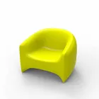 Poltrona da esterno iin resina di polietilene Blow Vondom, di design Viadurini
