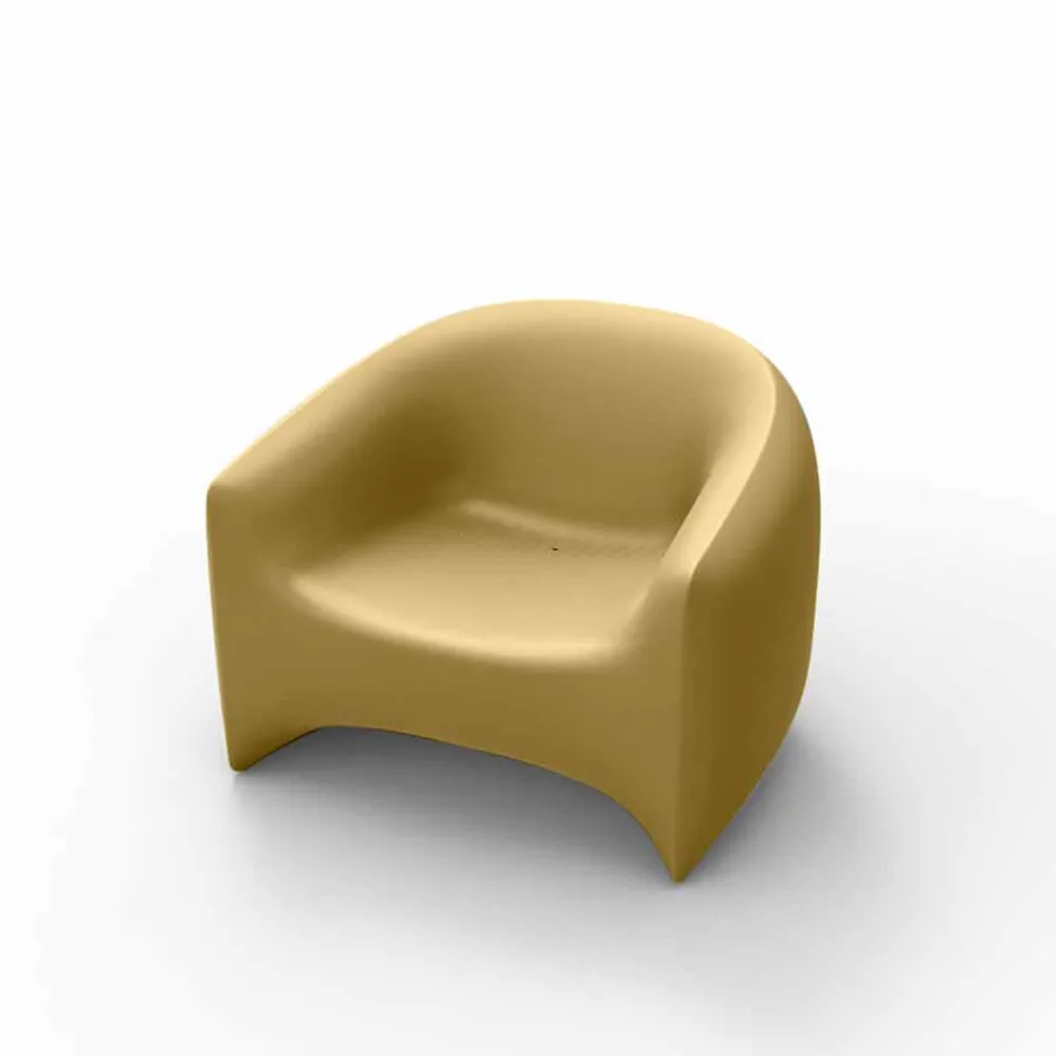 Poltrona da esterno iin resina di polietilene Blow Vondom, di design Viadurini
