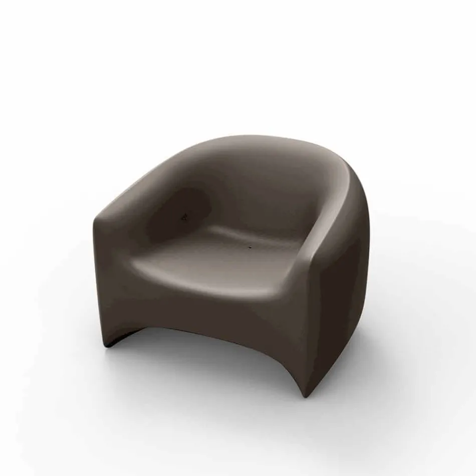 Poltrona da esterno iin resina di polietilene Blow Vondom, di design Viadurini