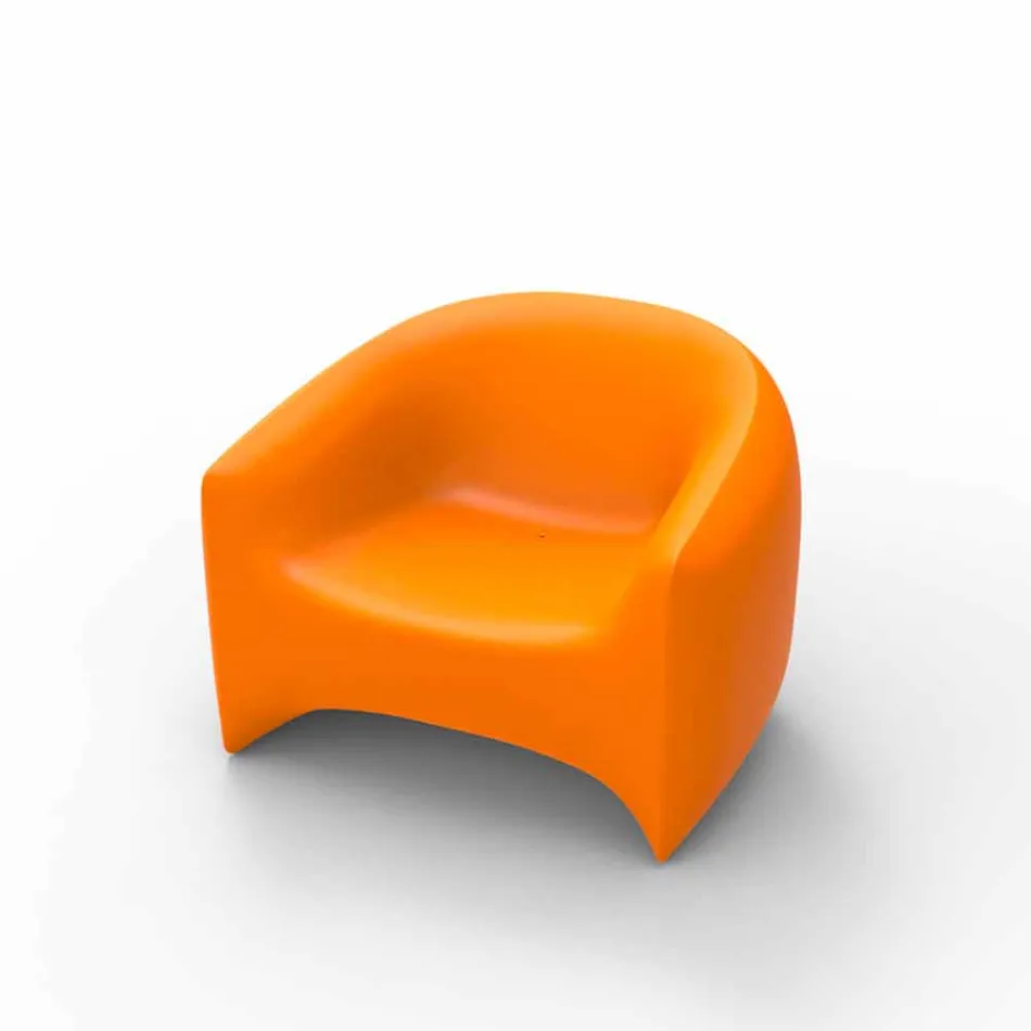 Poltrona da esterno iin resina di polietilene Blow Vondom, di design Viadurini