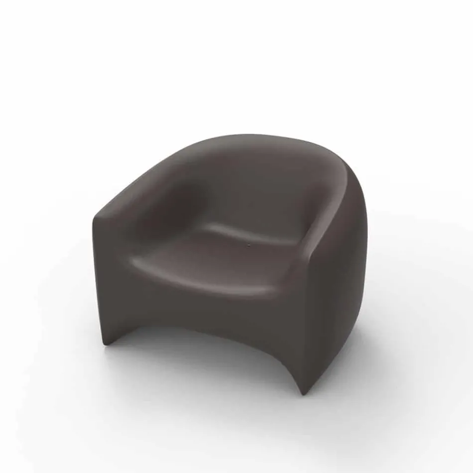Poltrona da esterno iin resina di polietilene Blow Vondom, di design Viadurini