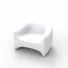 Poltrona da esterno iin resina di polietilene Blow Vondom, di design Viadurini