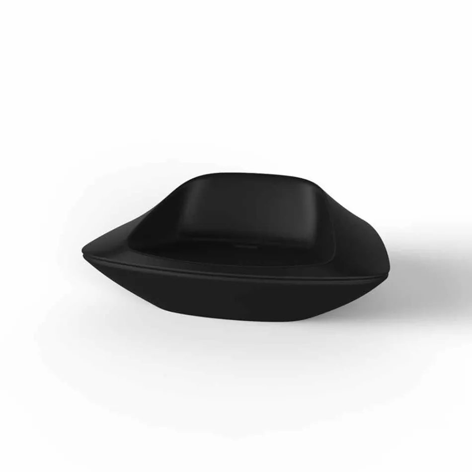 Poltrona da giardino design moderno in polietilene Ufo by Vondom Viadurini