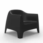 Poltrona da giardino di design Solid by Vondom, in polipropilene Viadurini