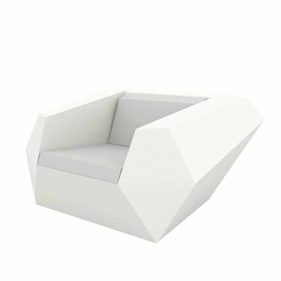 Poltrona da giardino Faz by Vondom design moderno in polietilene Viadurini