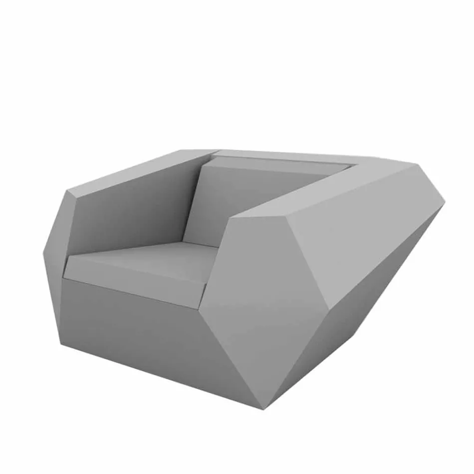 Poltrona da giardino Faz by Vondom design moderno in polietilene Viadurini