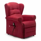 Poltrona Elettrica con Funzioni Lift Relax a 2 Motori Made in Italy - Marlene Viadurini