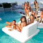 Poltrona galleggiante per piscina a doppia seduta Trona Magnum Viadurini