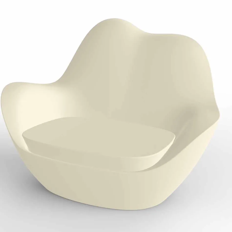 Poltrona in polietilene per esterno Sabinas by Vondom, design moderno Viadurini