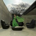Poltrona in polietilene per esterno Sabinas by Vondom, design moderno