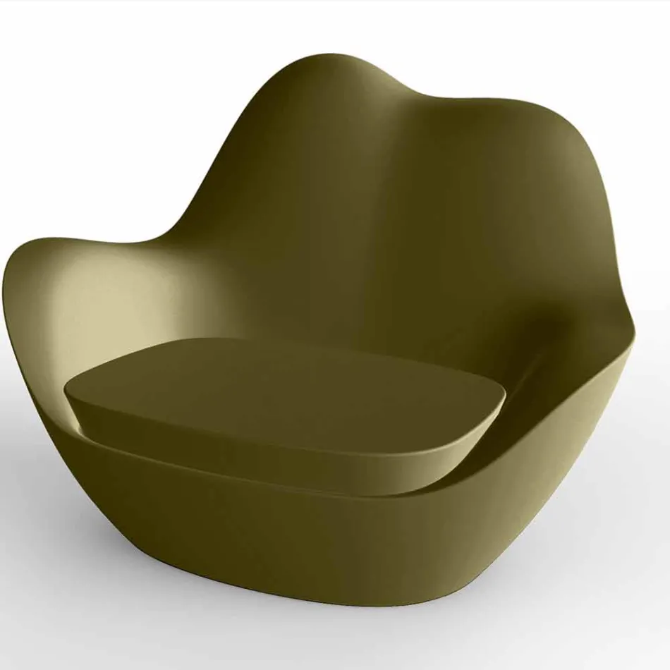 Poltrona in polietilene per esterno Sabinas by Vondom, design moderno Viadurini