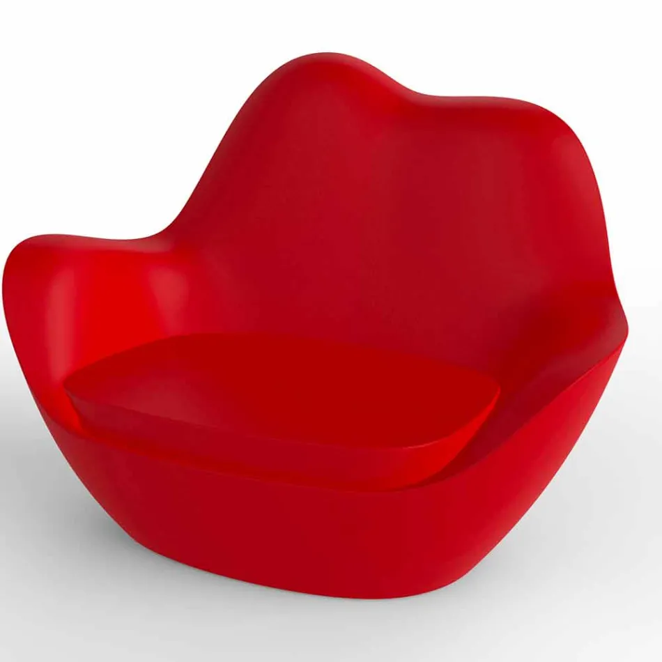 Poltrona in polietilene per esterno Sabinas by Vondom, design moderno Viadurini
