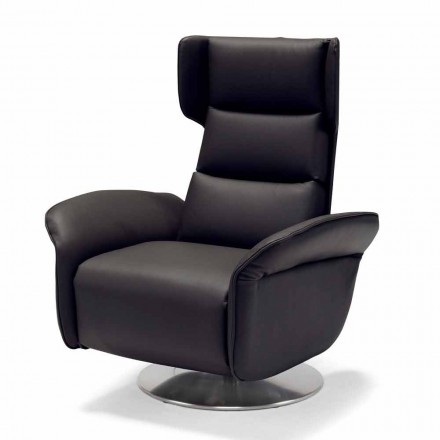 Poltrona relax girevole motorizzata 2 motori design made in Italy Bao Viadurini
