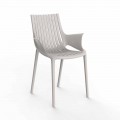 Poltroncina da Pranzo per Esterno Plastica Impilabile 4 Pezzi - Ibiza by Vondom