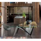 Poltroncina in Metallo e Seduta in Tessuto Riciclato Made in Italy - Salvia Viadurini