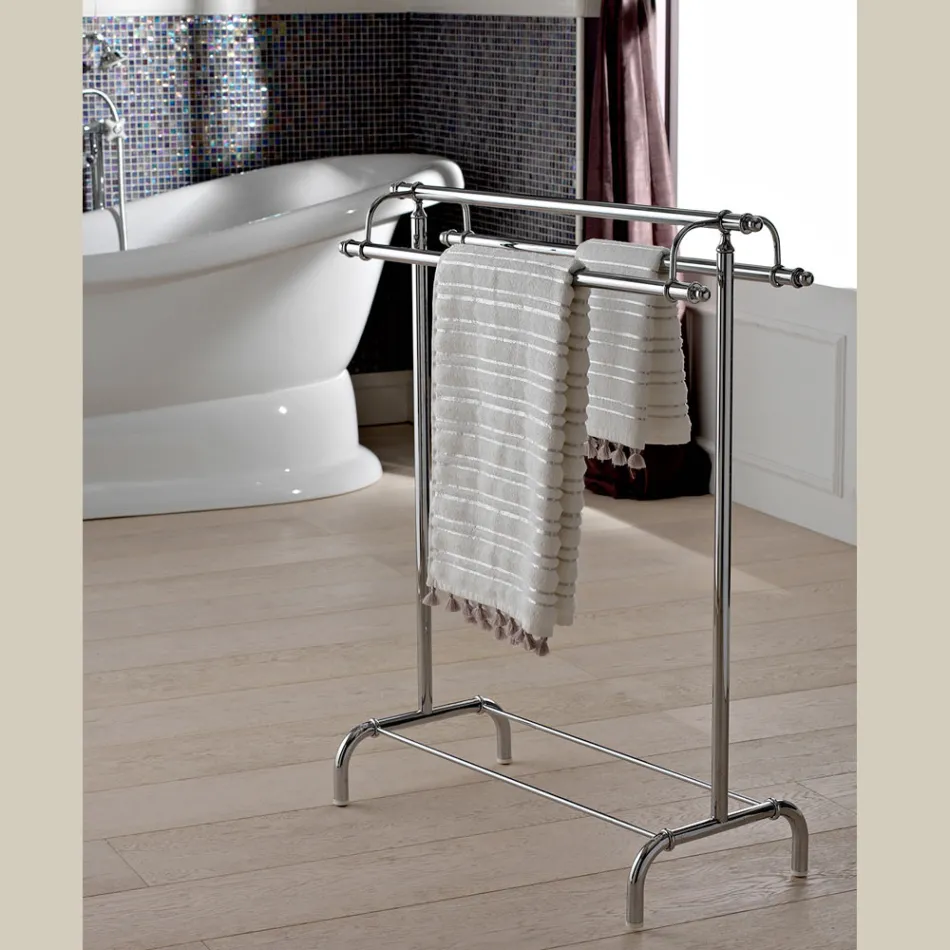 Porta asciugamani da Terra in Ottone Stile Vintage Made in Italy – Umaima Viadurini