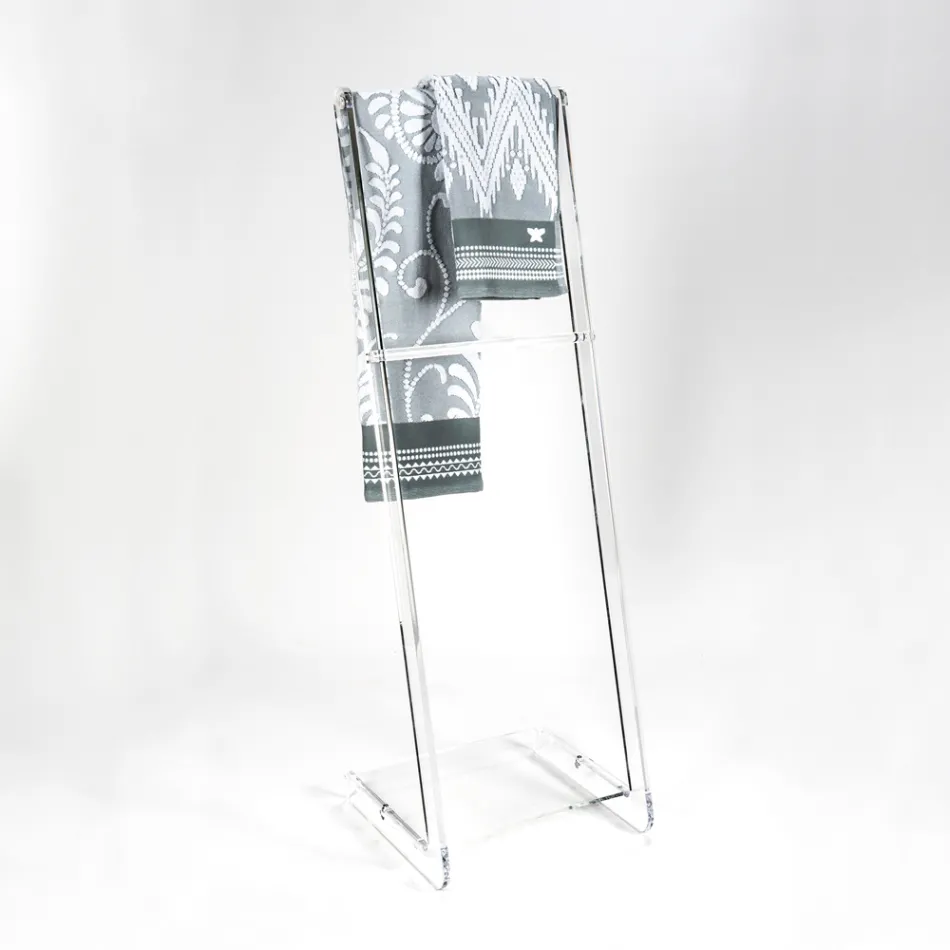Porta Asciugamani in Plexiglass PMMA Made in Italy - Tarzan Viadurini